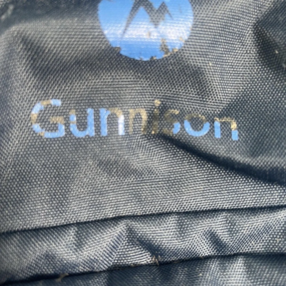 Marmot Gunnison Hiking Backpack One Size Blue Zip Closure Padded Straps